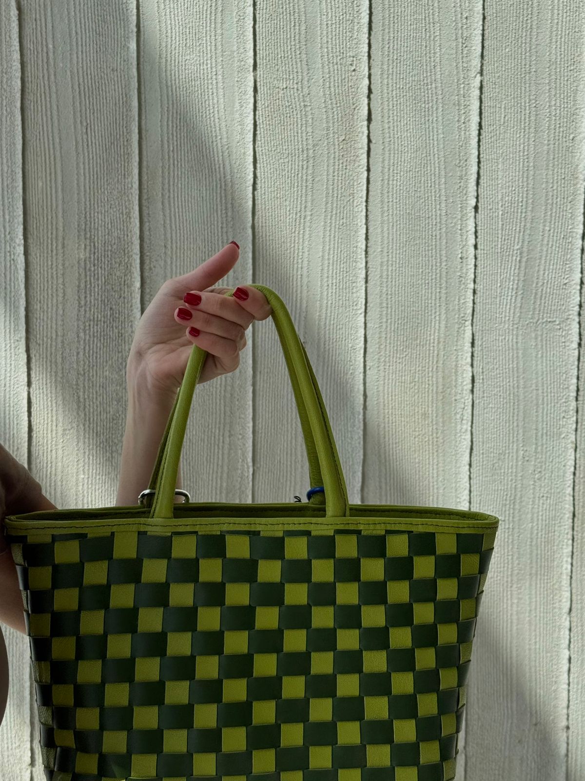 Checkered Bag (Green)