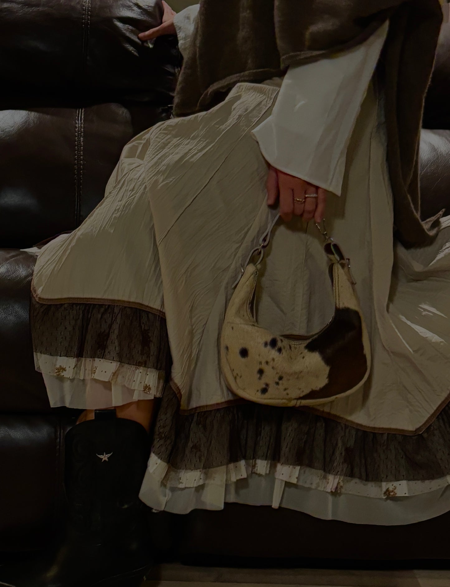 Cow Moon Bag