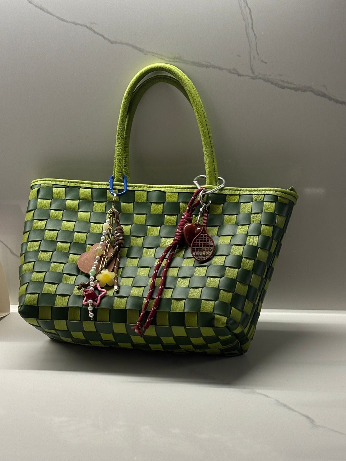 Checkered Bag (Green)