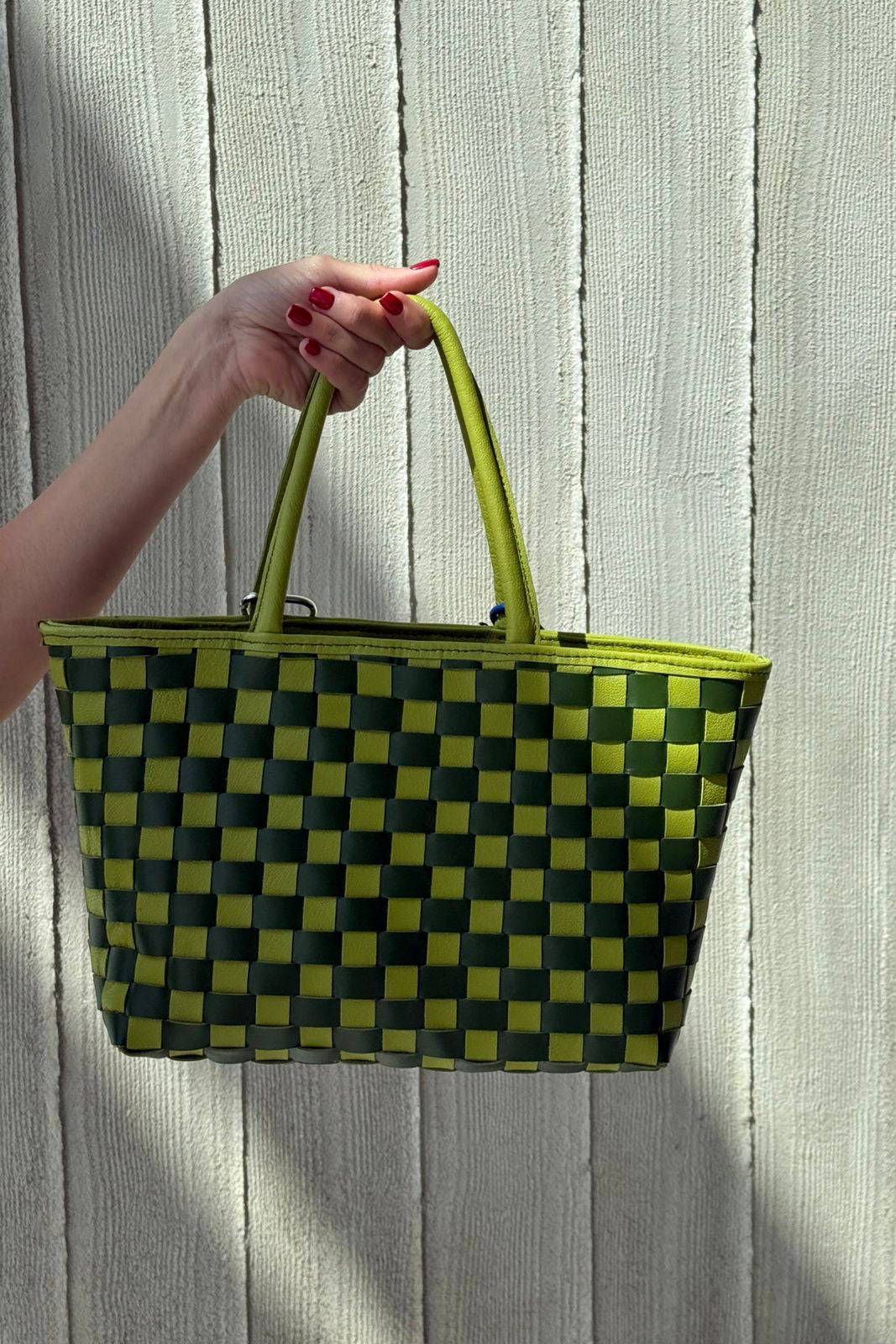 Checkered Bag (Green)