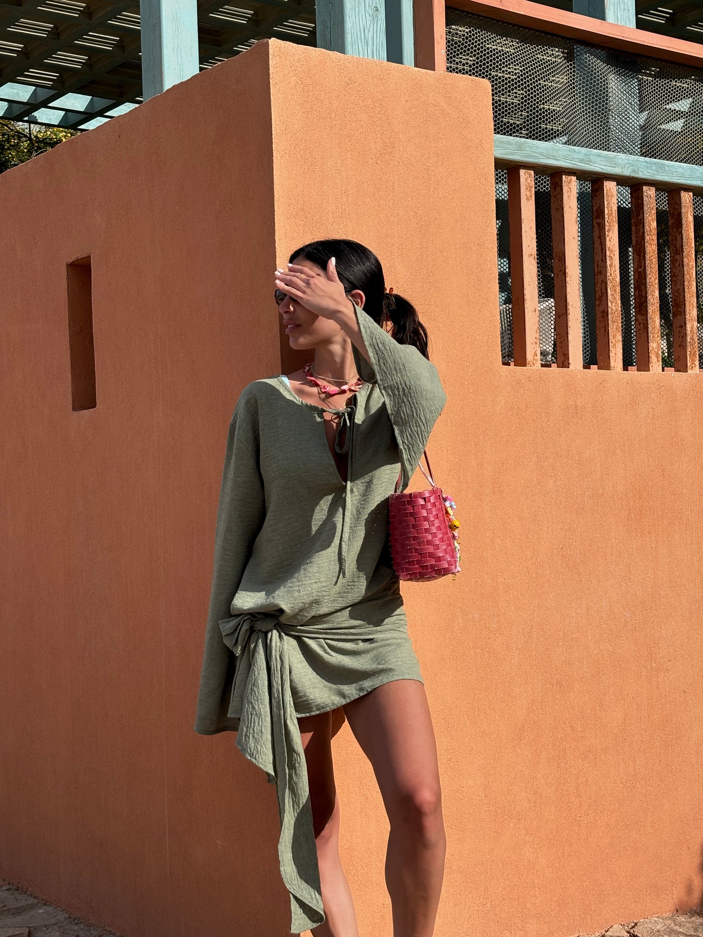 Sunbed Dress (Green)