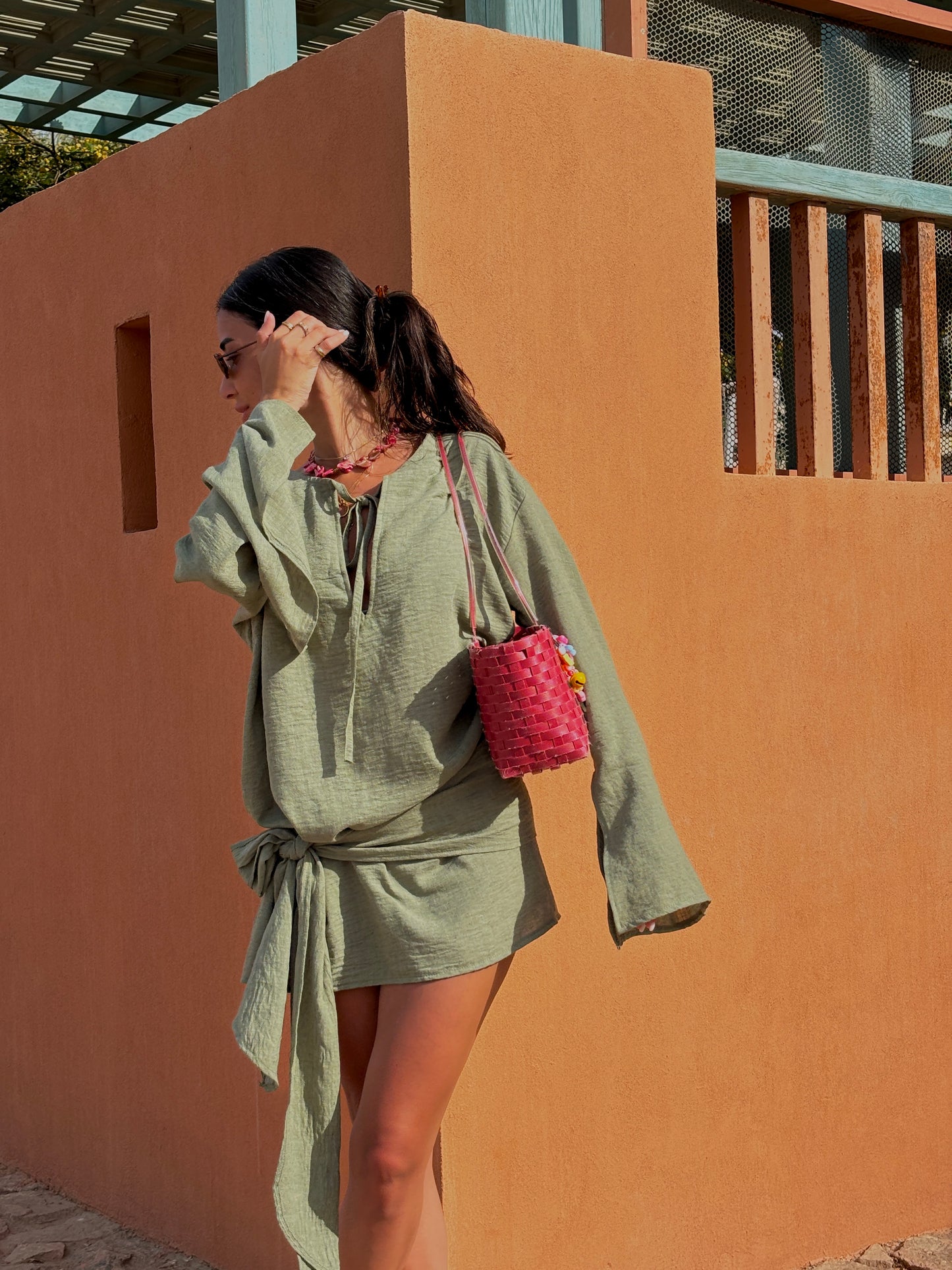 Sunbed Dress (Green)